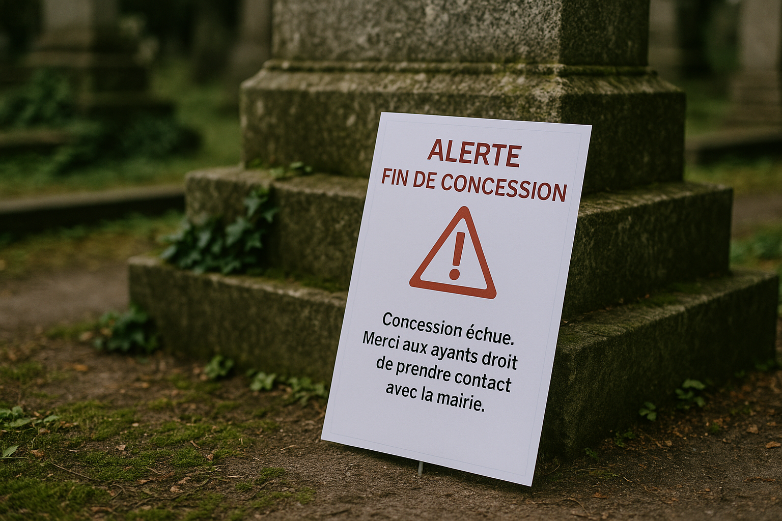 Alerte Fin de Concession